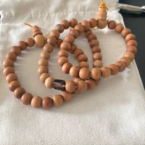 Judith Bright Sandalwood beads